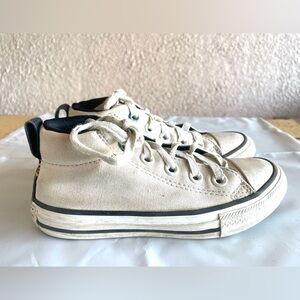 Converse Chuck Taylor All Star Natural Ivory Malden Street Shoes Youth Size 12